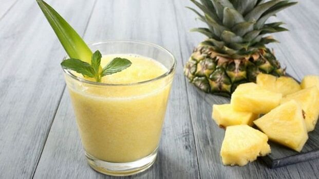 smoothie od ananasa na dijeti za krvnu grupu